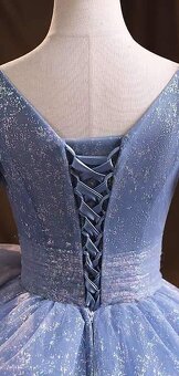 LUXUSNÍ plesové šaty RAINBOW - 4