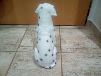 Soška pes dekorace socha dalmatin - 4