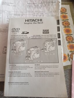 Prodám kameru HITACHI DVDCAM,VHS/C - 4
