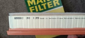 MANN C30135 vzduchový filtr pro BMW 1, 3, X1 - 4