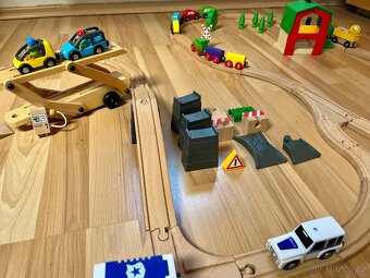 Dřevěná železnice Playtive/vláčkodráha - 4
