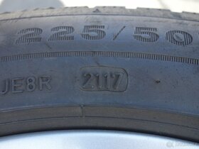 4ks orig. ALU disků BMW řada 3+ zimní pneu 17" - 4