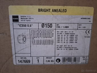 Nerezový komin schiedel ics nový 150mm - 4