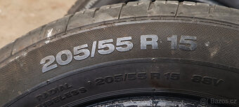 Letní pneumatiky Continental 205/55R15 88V 6,00mm - 4
