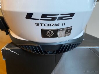 Moto přilba LS2 ff800 solid storm+ interkom - 4