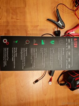Nabiječka Shark CN-4000 12V a 6V baterii - 4
