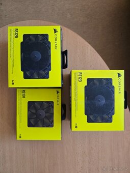 Corsair RS120 Black Triple Pack - 4