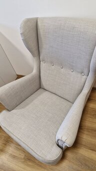 Ušák Ikea s podnožkou STRANDMON - 4