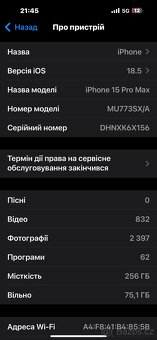 iPhone 15 pro max 256gb - 4