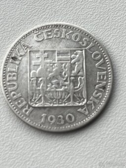 2 stříbrné historické mince 10 Kč - 4