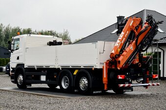 Scania R410 6x2 - valník s hydraulickou rukou - 4
