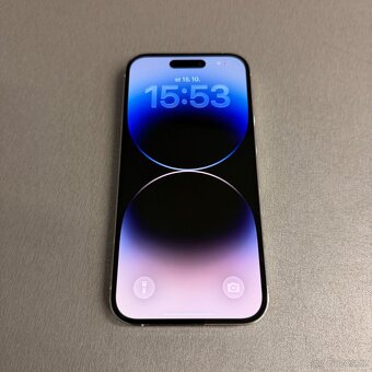 iPhone 14 Pro 128GB silver, bez škrábance, rok záruka - 4