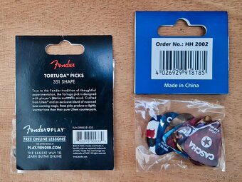 Nová trsátka Fender, Cascha - 4