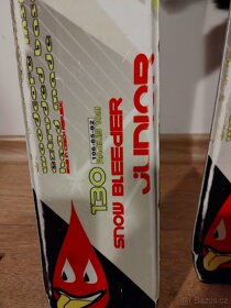 Dětské lyže Lusti Junior 130 cm s vázáním - 4