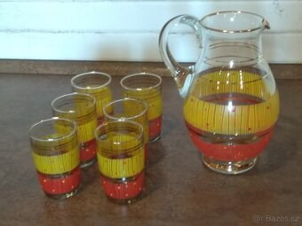 Džbánek + 6 sklenic - 4