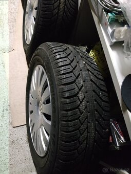 Disky kola Passat Karoq 5x112 r16 Originál, zimní pneu 98% - 4