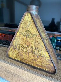 Aeroshell AeroShell stara plechovka od oleje - 4