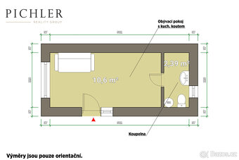 Pronájem zahrady s novým "tiny housem", 96 m², Str - 4