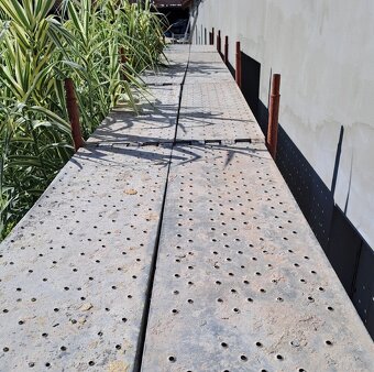 Rámové fasádní lešení 183,6m2. - 4