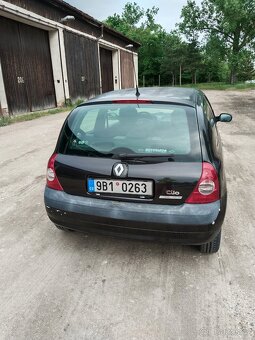 Prodám Renault Clio 1, 2 benzín r.v.2006 - 4
