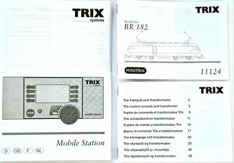 Vláčky N Digitální sada TRIX 11124/Diesel lok-zvuk/zánovní - 4