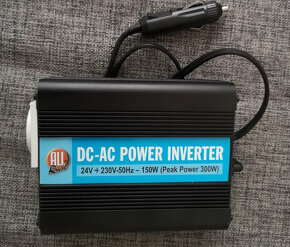Měnič 24V na 230V 300W (150W) - 4