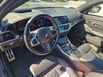 BMW M340i xDrive Touring – 388 koní, top výbava, stav jako n - 4