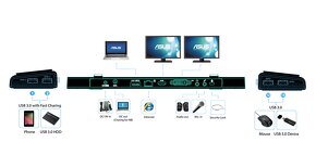 Dokovací stanice - adaptér ASUS USB3.0_HZ-3A Plus Dock - 4