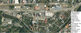 Pronájem bytu 2+kk, výborná lokalita a 2 balkony, Rožnov - 4