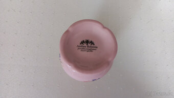 Vázička z růžového porcelánu - zn. Amfora Bohemia - 4