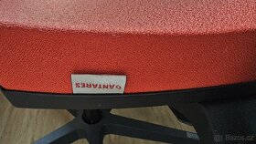 Kancelářské židle Antares - oranžové a zelené - 4