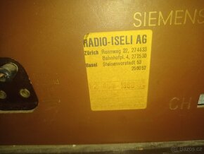 Starožitné rádio Siemens - 4