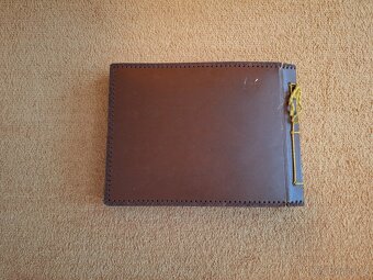 Staré kožené fotoalbum - 4