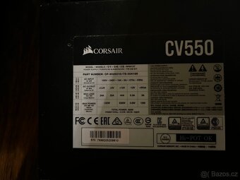 Počítačový zdroj Corsair CV550 - 4