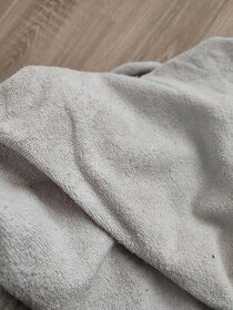 2x světle šedé froté prostěradlo - 4