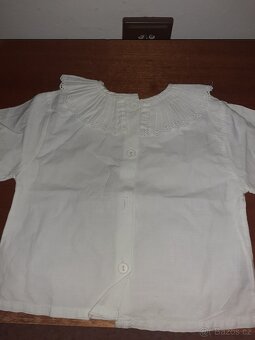 Retro  zavinovačka  ,plátěné  košilky, čepičky - 4