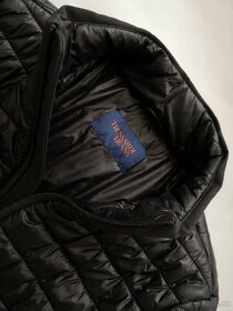 Pánská černá zimní bunda Trussardi Jeans velikost S/46 IT - 4