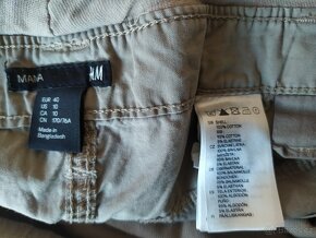 Těhotenské plátěné kraťasy H&M 40 - 4