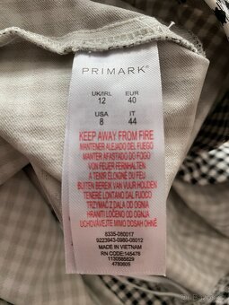 Nové dámské kostkované kalhoty Primark - č. 40 - 4