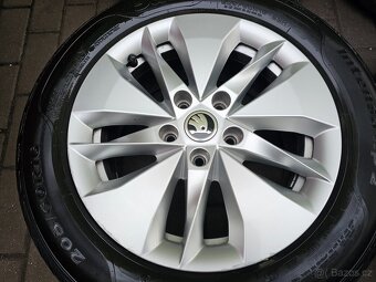 ALU letní kola Twister orig Škoda 5x112 Octavia IV R16 5E3 - 4