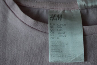Pyžamo H&M s holčičkou a kočkou vel. 122/128 - 4