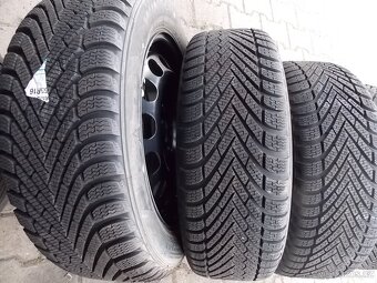 16" plech. kola VW + zimní pneu 205/55 R16 - 4