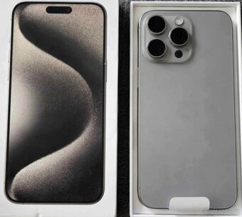 Vyměním iPhone 15 Pro Max 512GB Natural Titanium - 4