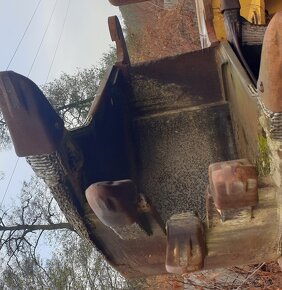 5x CAT lopaty 70-150cm úchycení CW45 zubové na bagr - 4