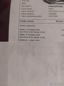 Blany: Remo 12" Pinstripe clear a Remo 14" Pinstripe clear - 4