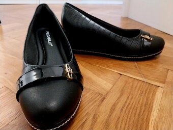 Střevíce, lodíčky na platformě Piccadilly, měkké - 4