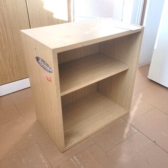 Skříňka s poličkou - otevřená, borovice limba - 4