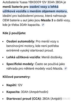 2x autobaterie varta a yuasa - 4