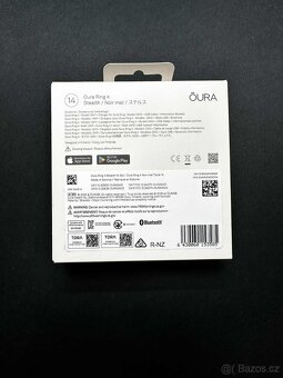 Oura Ring 4.generace, Stealth, vel.14, záruka - 4