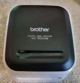 Tiskárna barevných štítků Brother VC-500W - 4
